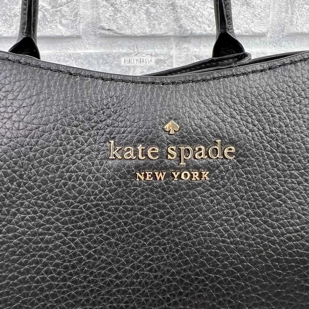 Kate Spade Dumpling Large Satchel In Black - Picture 2 of 14